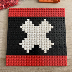 Amsterdam Flag - Buildable Brick Art