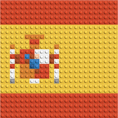 Spanien Baustein-Mosaik