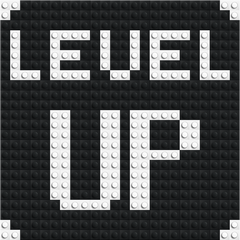 Level Up Baustein-Mosaik