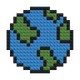 Erde - Baubares Steinmosaik