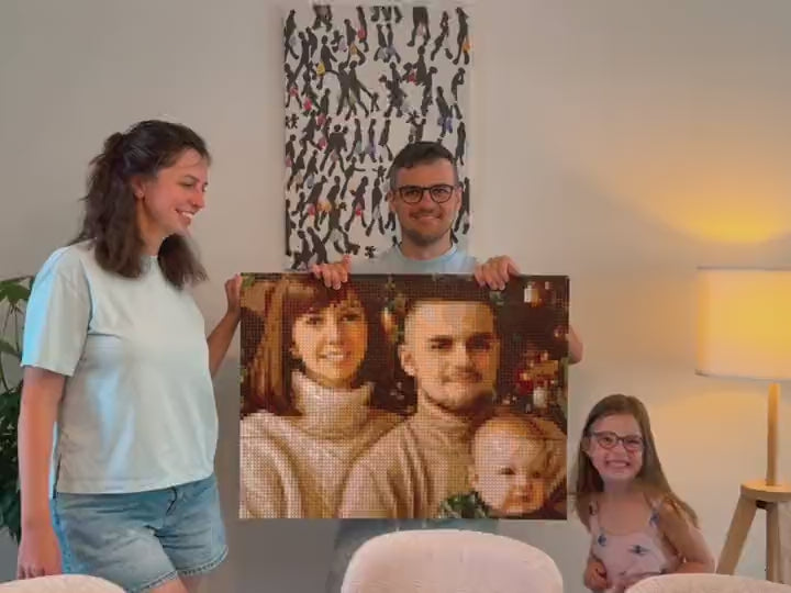 Turn your photo into a unique LEGO®-style mosaic