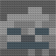 Skelett-Zombie Baustein-Mosaik