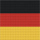 Deutschland Baustein-Mosaik